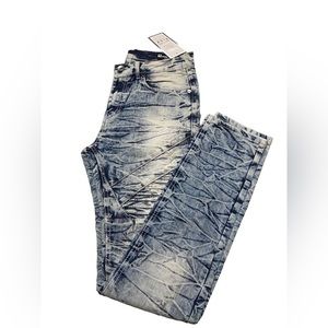 Essentials skinny jeans men size 32/32 color blue